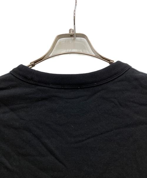 BURBERRY（バーバリー）BURBERRY (バーバリー) FAWSON Logo Print Cotton Sweatshirts ブラック サイズ:XXLの古着・服飾アイテム
