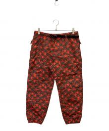 NIKE ACG（ナイキエーシージー）の古着「Trail Pants」｜レッド×グリーン