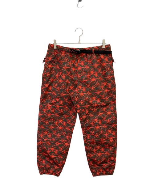 NIKE ACG（ナイキエーシージー）NIKE ACG (ナイキエーシージー) Trail Pants レッド×グリーン サイズ:Mの古着・服飾アイテム