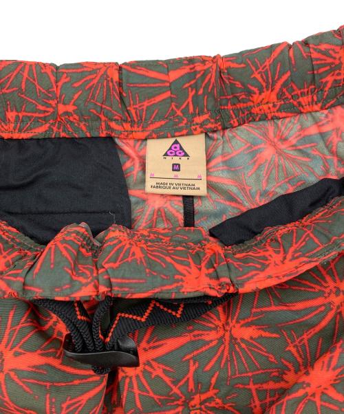 NIKE ACG（ナイキエーシージー）NIKE ACG (ナイキエーシージー) Trail Pants レッド×グリーン サイズ:Mの古着・服飾アイテム