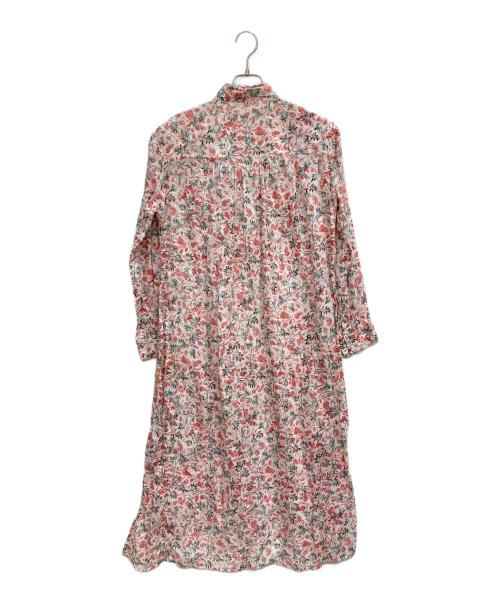 ISABEL MARANT ETOILE（イザベルマランエトワール）ISABEL MARANT ETOILE (イザベルマランエトワール) コットン花柄ワンピース レッド サイズ:34の古着・服飾アイテム