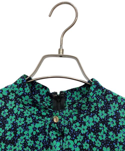 allureville（アルアバイル）allureville (アルアバイル) 花柄ワンピース グリーン サイズ:2の古着・服飾アイテム