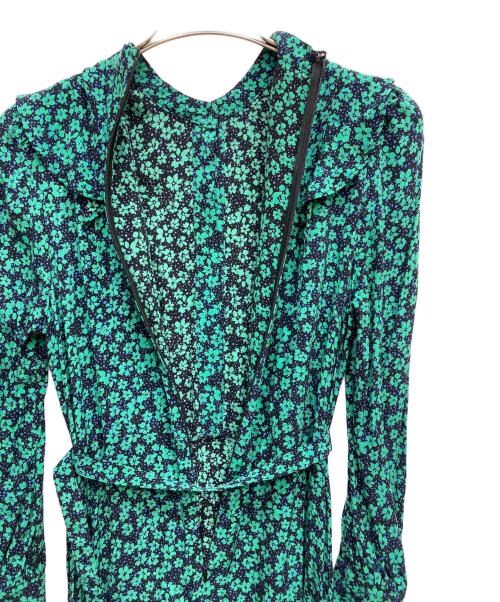 allureville（アルアバイル）allureville (アルアバイル) 花柄ワンピース グリーン サイズ:2の古着・服飾アイテム