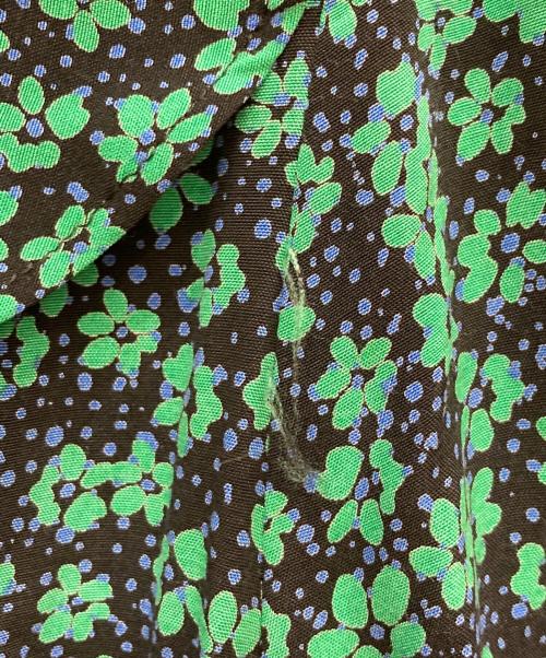 allureville（アルアバイル）allureville (アルアバイル) 花柄ワンピース グリーン サイズ:2の古着・服飾アイテム