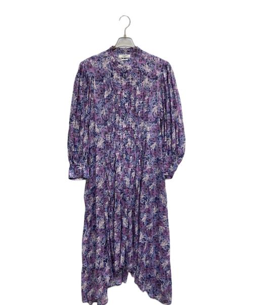 ISABEL MARANT ETOILE（イザベルマランエトワール）ISABEL MARANT ETOILE (イザベルマランエトワール) フラワープリントワンピース パープル サイズ:XSの古着・服飾アイテム
