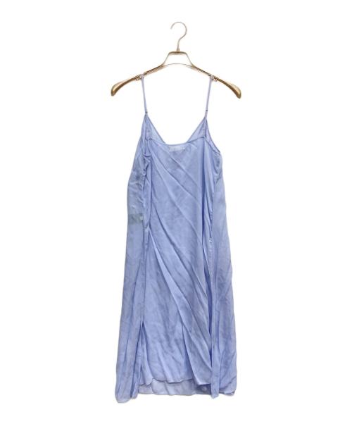 ISABEL MARANT ETOILE（イザベルマランエトワール）ISABEL MARANT ETOILE (イザベルマランエトワール) 総柄ワンピース ブルー サイズ:表示なしの古着・服飾アイテム