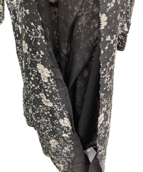 ISABEL MARANT ETOILE（イザベルマランエトワール）ISABEL MARANT ETOILE (イザベルマランエトワール) レーヨンフラワープリントワンピース ブラック サイズ:34の古着・服飾アイテム