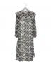 ISABEL MARANT ETOILE (イザベルマランエトワール) 総柄ロングワンピース ブルー サイズ:34：15000円