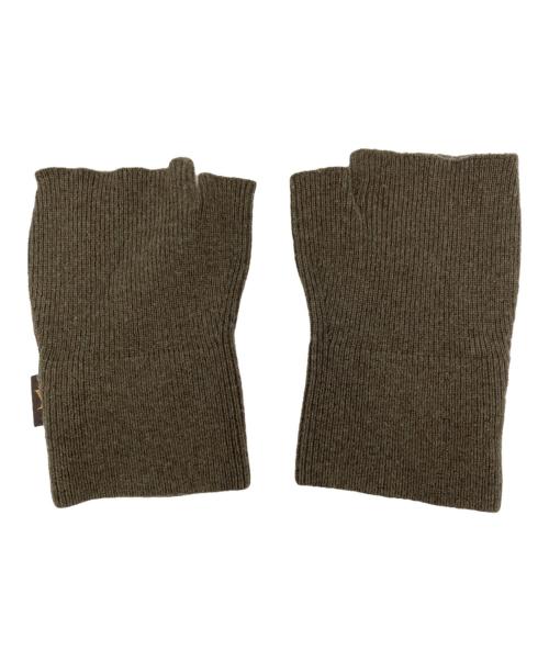 LOUIS VUITTON（ルイ ヴィトン）LOUIS VUITTON (ルイ ヴィトン) カシミア手袋 オリーブの古着・服飾アイテム