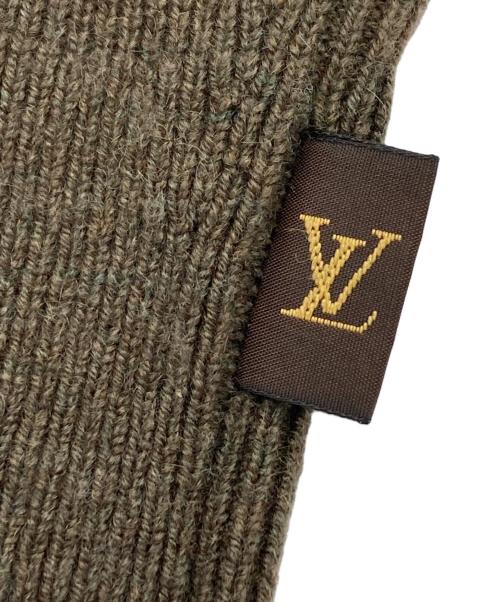 LOUIS VUITTON（ルイ ヴィトン）LOUIS VUITTON (ルイ ヴィトン) カシミア手袋 オリーブの古着・服飾アイテム