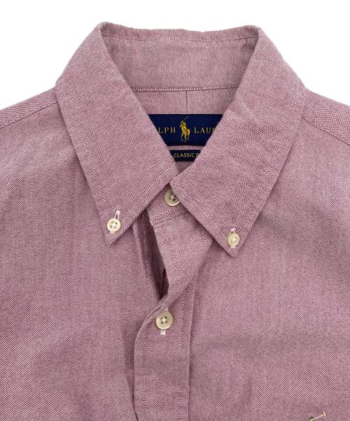 POLO RALPH LAUREN（ポロ・ラルフローレン）POLO RALPH LAUREN (ポロ・ラルフローレン) ボタンダウンシャツ レッド サイズ:Sの古着・服飾アイテム