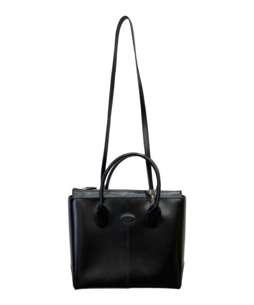 TOD'S（トッズ）TOD'S (トッズ) 2WAYバッグ ブラックの古着・服飾アイテム