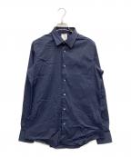 PAUL SMITHポールスミス）の古着「レギュラーカラーシャツ」｜ネイビー