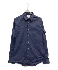 PAUL SMITH（ポールスミス）の古着「レギュラーカラーシャツ」｜ネイビー