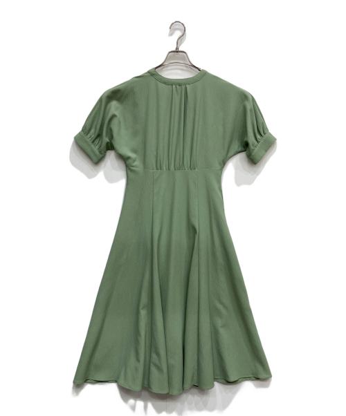 COHINA（コヒナ）COHINA (コヒナ) ドルマンワッシャーワンピース グリーン サイズ:FREE 未使用品の古着・服飾アイテム