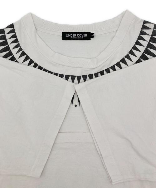 UNDERCOVER（アンダーカバー）UNDERCOVER (アンダーカバー) 半袖カットソー ホワイト サイズ:Ⅼの古着・服飾アイテム