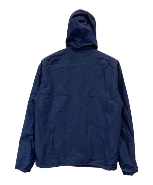 POLO RALPH LAUREN（ポロ・ラルフローレン）POLO RALPH LAUREN (ポロ・ラルフローレン) フーデッドナイロンジャケット ネイビー サイズ:Mの古着・服飾アイテム