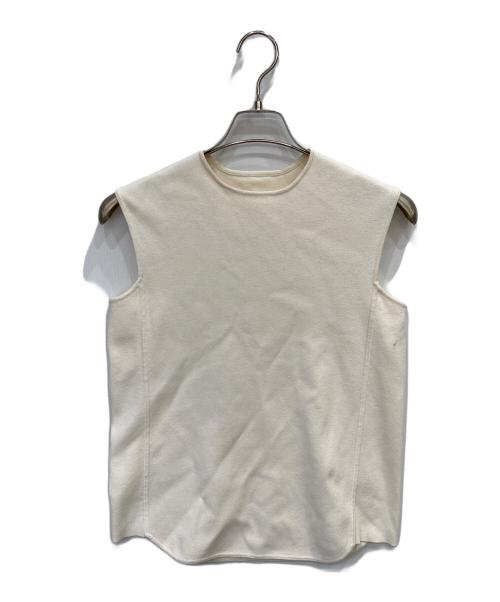 MUSE（ミューズ）MUSE (ミューズ) ノースリーブカットソー アイボリー サイズ:FREEの古着・服飾アイテム