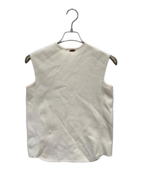 MUSE（ミューズ）MUSE (ミューズ) ノースリーブカットソー アイボリー サイズ:FREEの古着・服飾アイテム