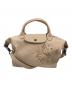 LONGCHAMP（ロンシャン）の古着「PLIAGE CUIR TATOO」｜アイボリー