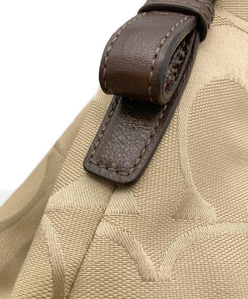 COACH（コーチ）COACH (コーチ) ホーボーバック ベージュの古着・服飾アイテム