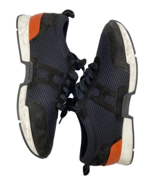 HERMES（エルメス）HERMES (エルメス) STARTER MESH SNEAKERS ブラック サイズ:24cmの古着・服飾アイテム