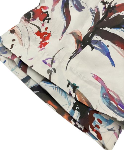 MAISON SPECIAL（メゾンスペシャル）MAISON SPECIAL (メゾンスペシャル) LIMITED EDITION (リミテッドエディション) ORIGINAL GRAPHIC Prime-Wide Shorts ベージュ サイズ:Ⅼの古着・服飾アイテム