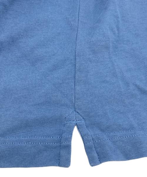 maison kitsune（メゾンキツネ）MAISON KITSUNE (メゾンキツネ) BOLD FOX HEAD PATCH OVERSIZE TEE SHIRT ブルー サイズ:Lの古着・服飾アイテム