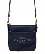 COACHコーチ）の古着「ショルダーバッグ」｜インディゴ