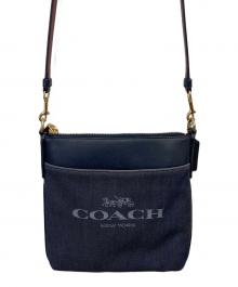 COACH（コーチ）の古着「ショルダーバッグ」｜インディゴ