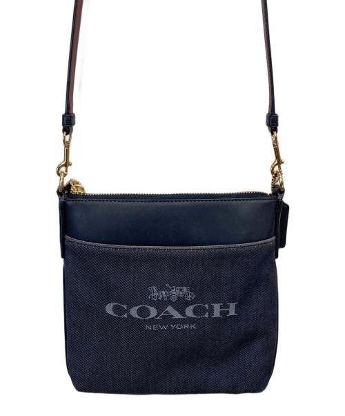 COACH（コーチ）COACH (コーチ) ショルダーバッグ インディゴの古着・服飾アイテム