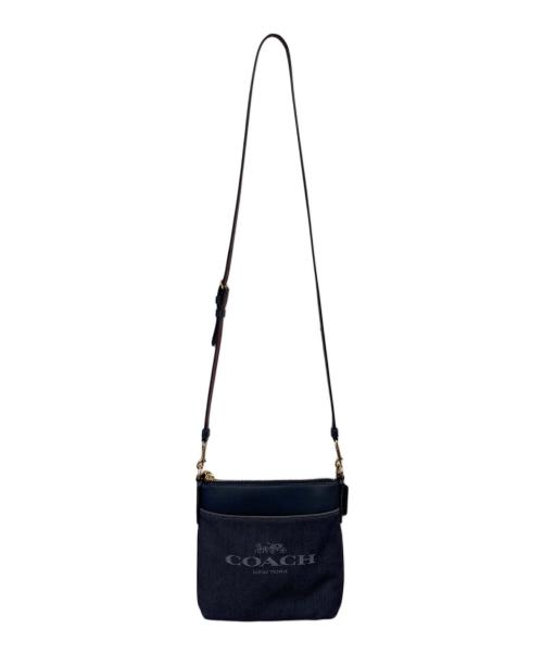 COACH（コーチ）COACH (コーチ) ショルダーバッグ インディゴの古着・服飾アイテム