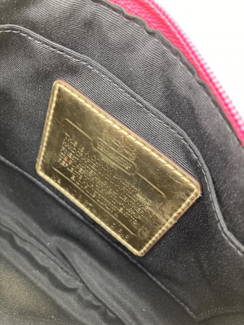 COACH（コーチ）COACH (コーチ) ハンドバッグ ピンクの古着・服飾アイテム