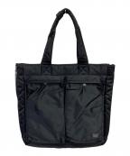 PORTERポーター）の古着「TANKER 2WAY TOTE BAG」｜ブラック