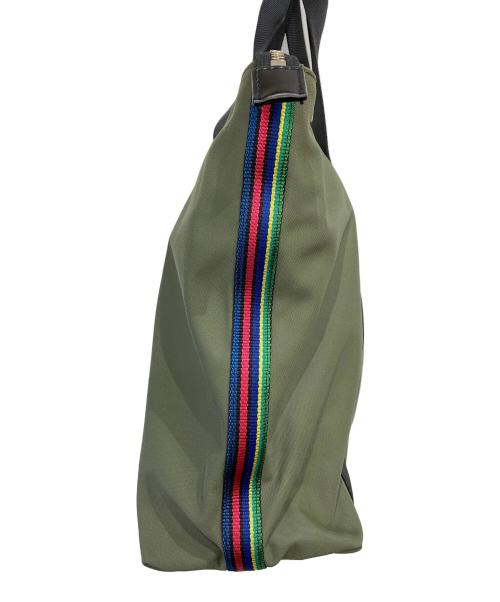 PS Paul Smith（ＰＳポールスミス）PS Paul Smith (ＰＳポールスミス) トートバッグ カーキの古着・服飾アイテム