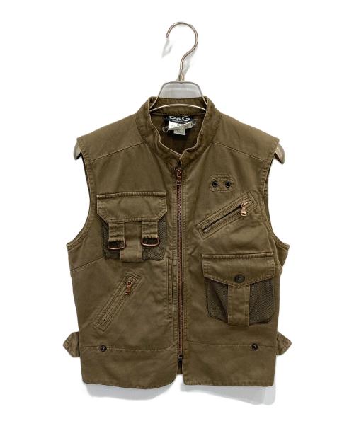 DOLCE & GABBANA（ドルチェ＆ガッバーナ）DOLCE & GABBANA (ドルチェ＆ガッバーナ) ミリタリーベスト カーキ サイズ:XSの古着・服飾アイテム