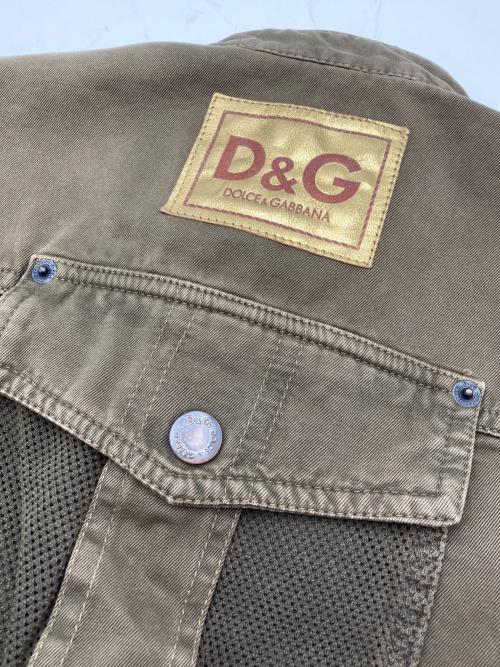 DOLCE & GABBANA（ドルチェ＆ガッバーナ）DOLCE & GABBANA (ドルチェ＆ガッバーナ) ミリタリーベスト カーキ サイズ:XSの古着・服飾アイテム