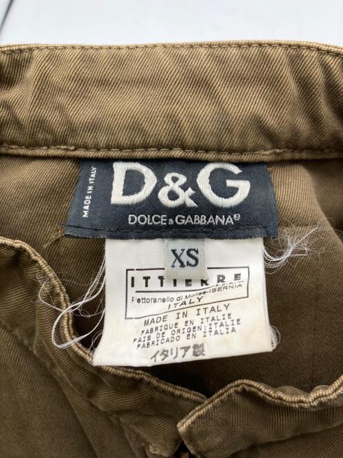 DOLCE & GABBANA（ドルチェ＆ガッバーナ）DOLCE & GABBANA (ドルチェ＆ガッバーナ) ミリタリーベスト カーキ サイズ:XSの古着・服飾アイテム