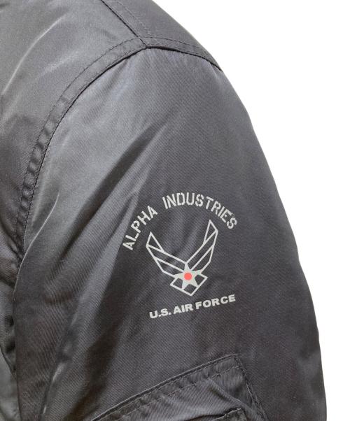 ALPHA（アルファ）ALPHA (アルファ) MA-1 ALVA-1611W ブラック サイズ:Mの古着・服飾アイテム