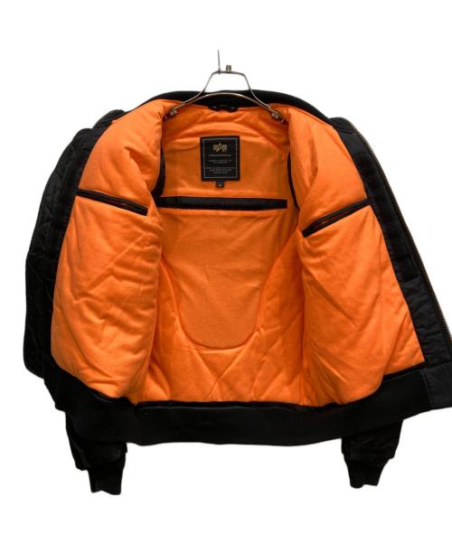ALPHA（アルファ）ALPHA (アルファ) MA-1 ALVA-1611W ブラック サイズ:Mの古着・服飾アイテム