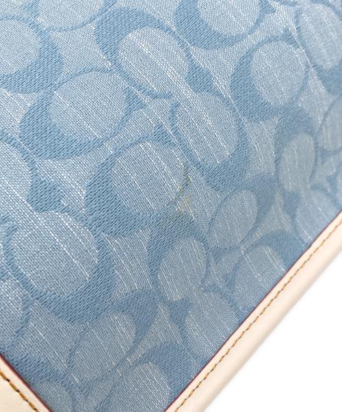COACH（コーチ）COACH (コーチ) モリーバケットバック ブルーの古着・服飾アイテム