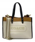 COACHコーチ）の古着「フィールド トート 30」｜アイボリー