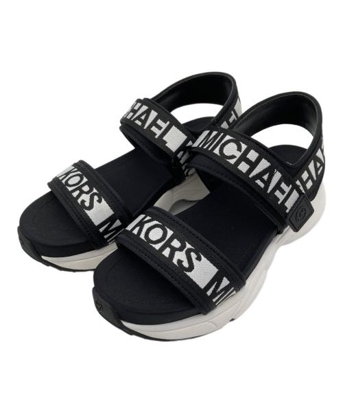 MICHAEL KORS（マイケル・コース）MICHAEL KORS (マイケル・コース) サンダル ブラック サイズ:23.5cmの古着・服飾アイテム