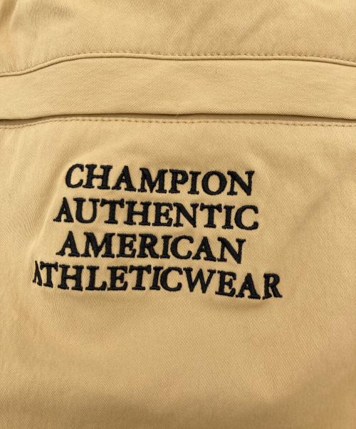 Champion（チャンピオン）Champion (チャンピオン) ナイロンパンツ ベージュ サイズ:Sの古着・服飾アイテム