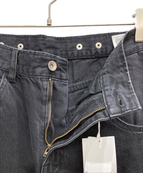 Adam et Rope（アダム エ ロペ）Adam et Rope (アダム エ ロペ) ルーズフィットアジャストデニム ブラック サイズ:36 未使用品の古着・服飾アイテム