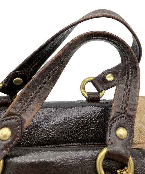COACH（コーチ）COACH (コーチ) Ashleyサッチェルバッグ ベージュの古着・服飾アイテム