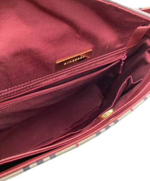 BURBERRY（バーバリー）BURBERRY (バーバリー) ノバチェックワンショルダーバッグ ベージュの古着・服飾アイテム