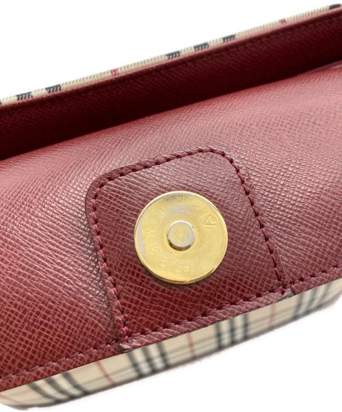 BURBERRY（バーバリー）BURBERRY (バーバリー) ノバチェックワンショルダーバッグ ベージュの古着・服飾アイテム