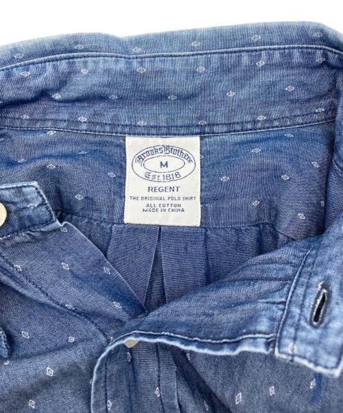 BROOKS BROTHERS（ブルックスブラザーズ）BROOKS BROTHERS (ブルックスブラザーズ) 長袖シャツ ブルー サイズ:Mの古着・服飾アイテム