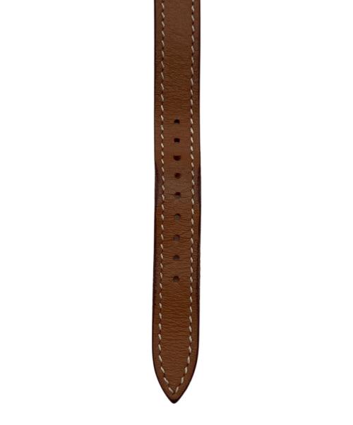 HERMES（エルメス）HERMES (エルメス) 時計2重巻きベルト キャラメルの古着・服飾アイテム